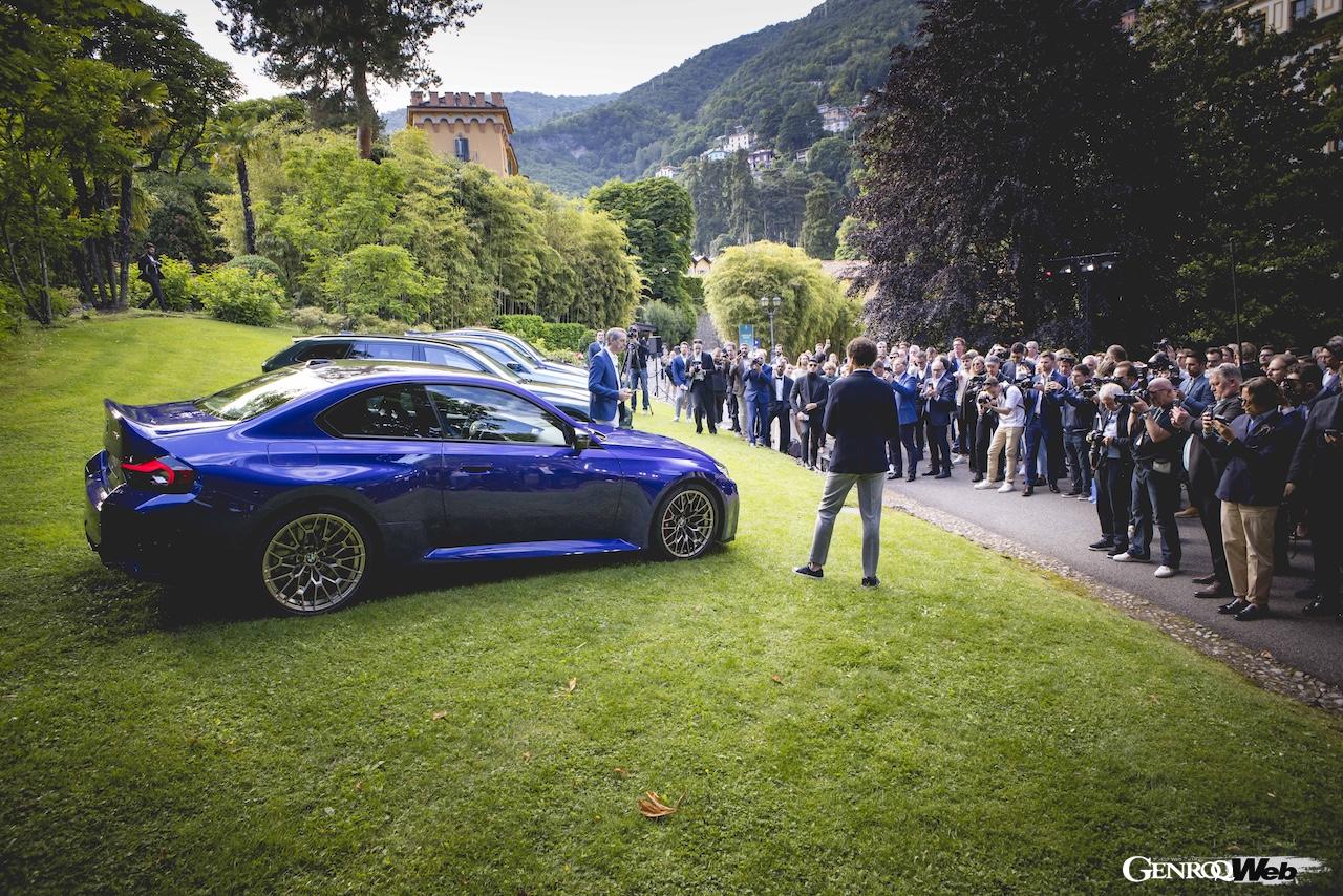 「コンコルソ・デレガンツァ・ヴィラ・デステ」において行われた、「M2 CS」のアンベールイベント。