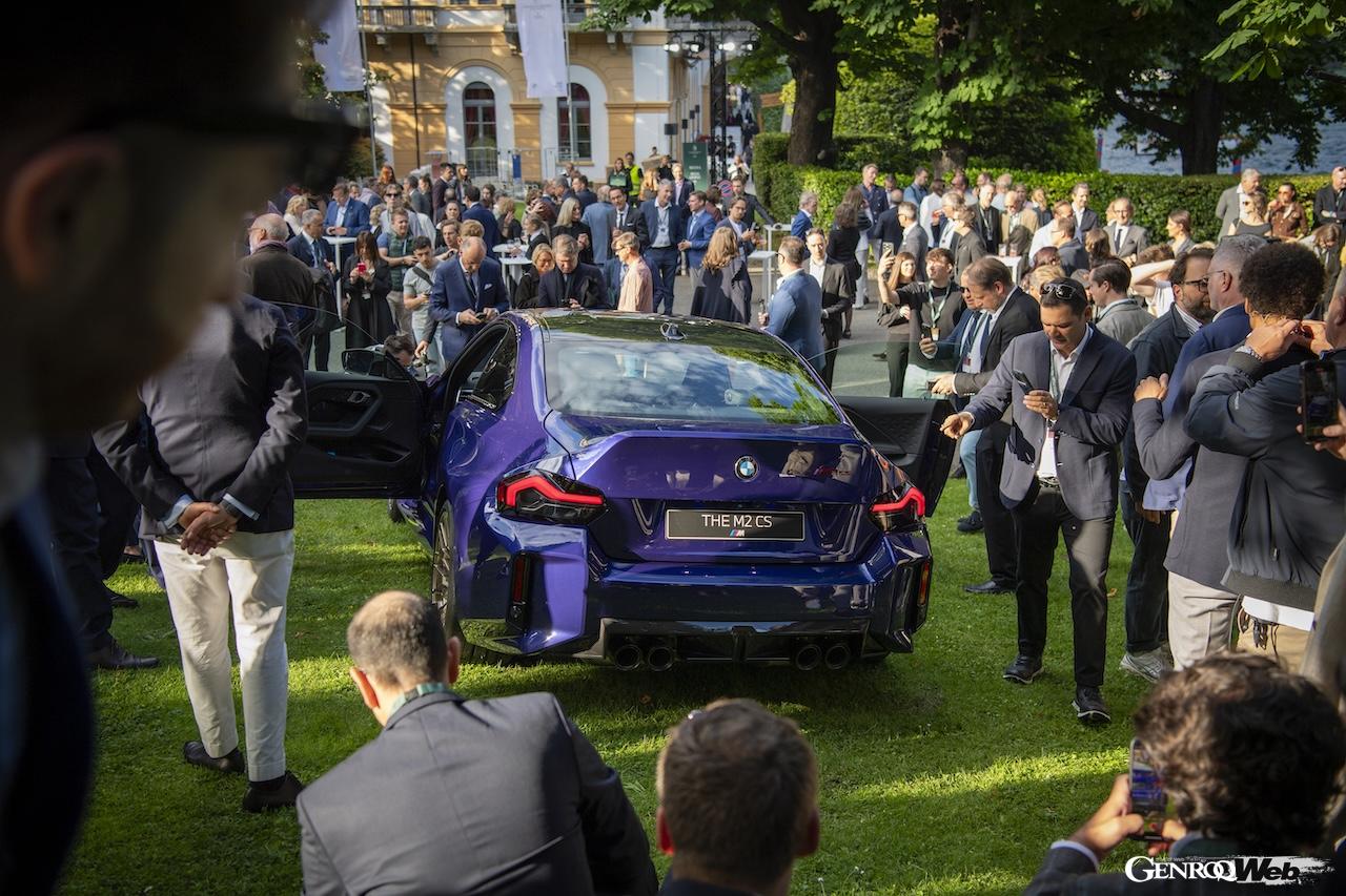「コンコルソ・デレガンツァ・ヴィラ・デステ」において行われた、「M2 CS」のアンベールイベント。