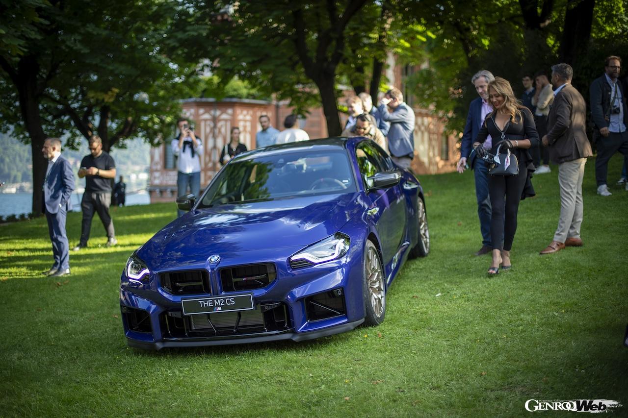 「コンコルソ・デレガンツァ・ヴィラ・デステ」において行われた、「M2 CS」のアンベールイベント。