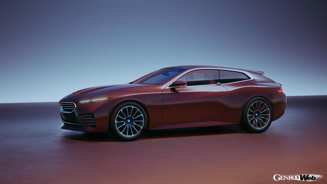 「BMW コンセプト スピードトップ」のエクステリア。