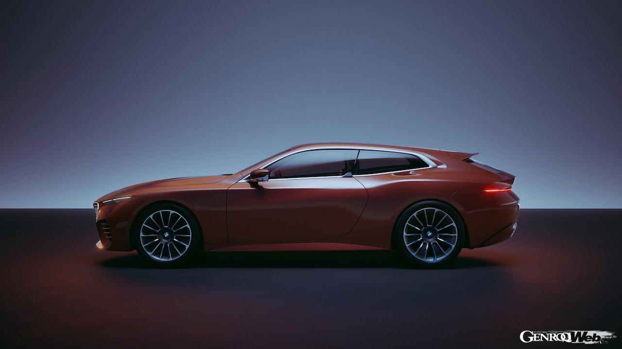 「BMW コンセプト スピードトップ」のエクステリア。