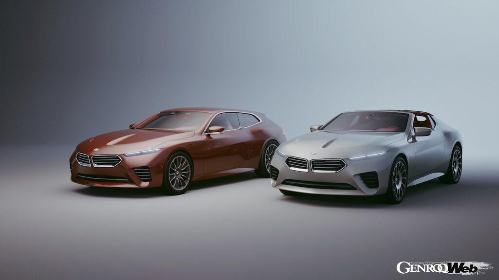 「BMW コンセプト スピードトップ」は、昨年のコンコルソ・デレガンツァ・ヴィラ・デステで公開された「コンセプト スカイトップ」と共通のデザイン言語が採用された。