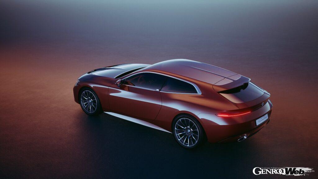 「BMW コンセプト スピードトップ」のエクステリア。