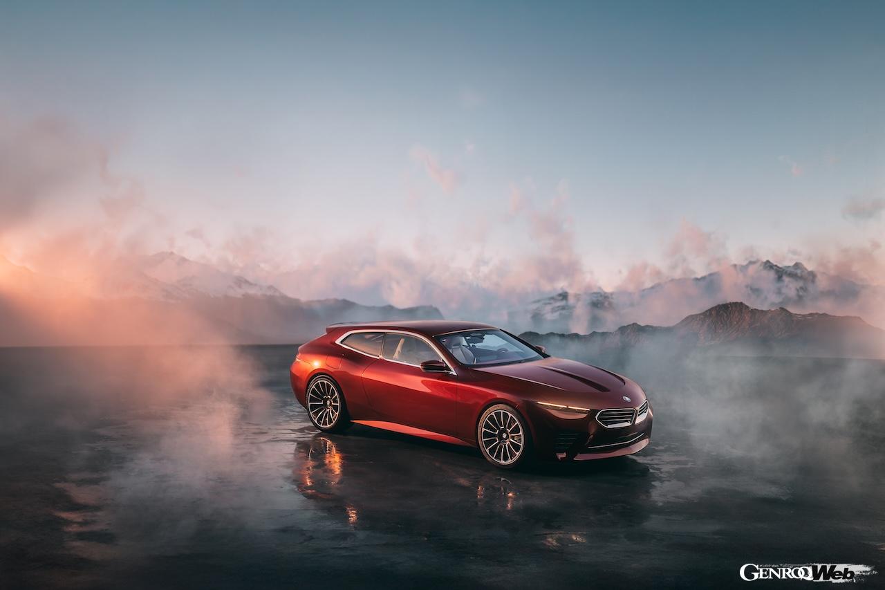 「BMW コンセプト スピードトップ」のエクステリア。