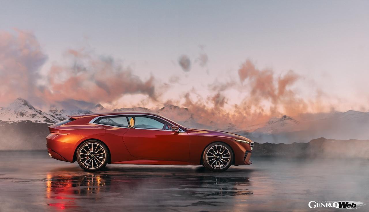 「BMW コンセプト スピードトップ」のエクステリア。