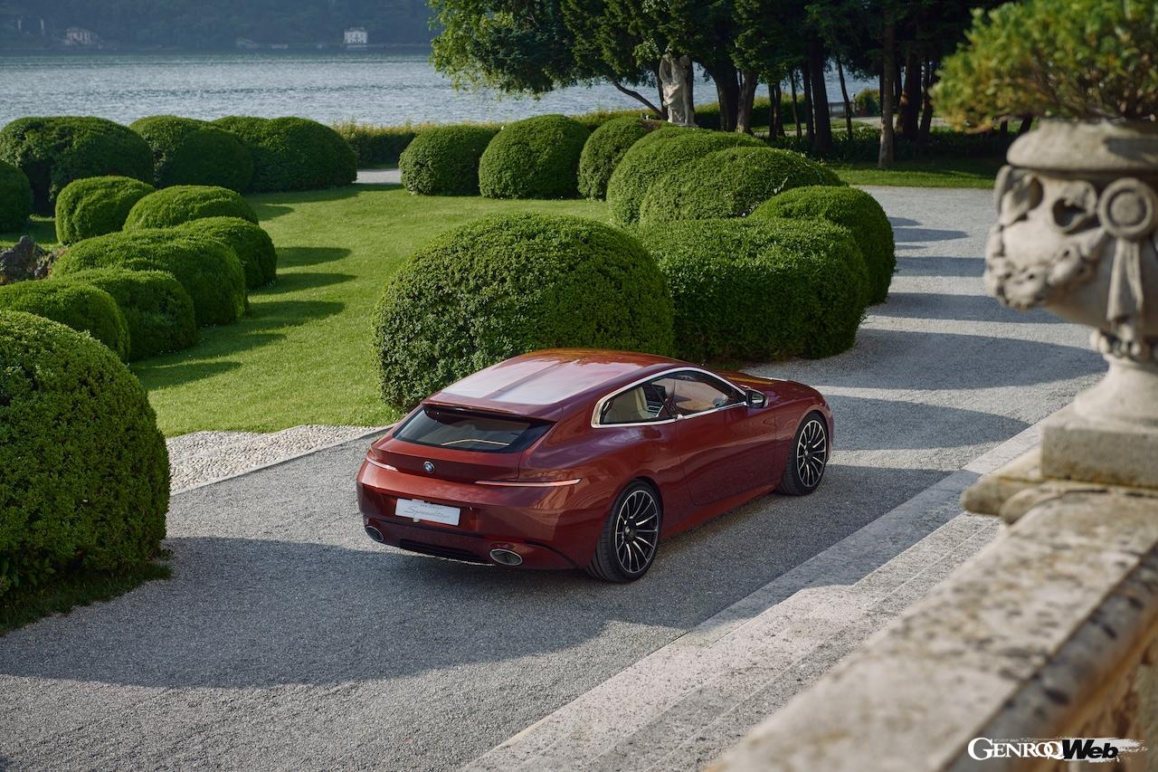 「BMW コンセプト スピードトップ」のエクステリア。