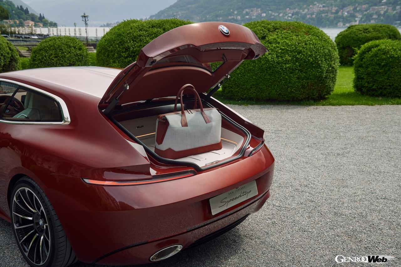 「BMW コンセプト スピードトップ」のエクステリア。