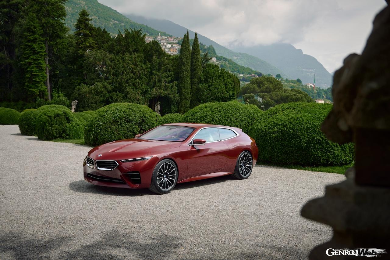 「BMW コンセプト スピードトップ」のエクステリア。