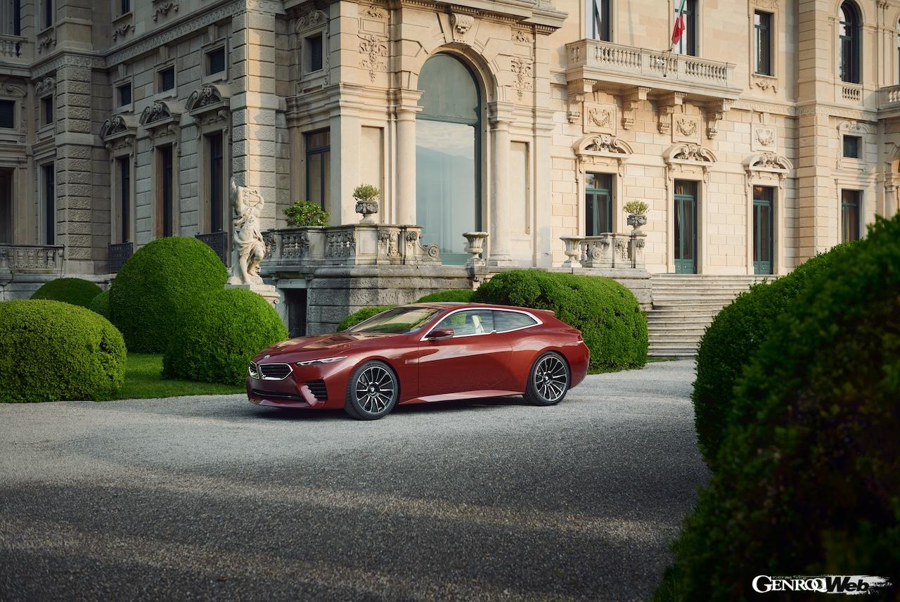 「BMW コンセプト スピードトップ」のエクステリア。