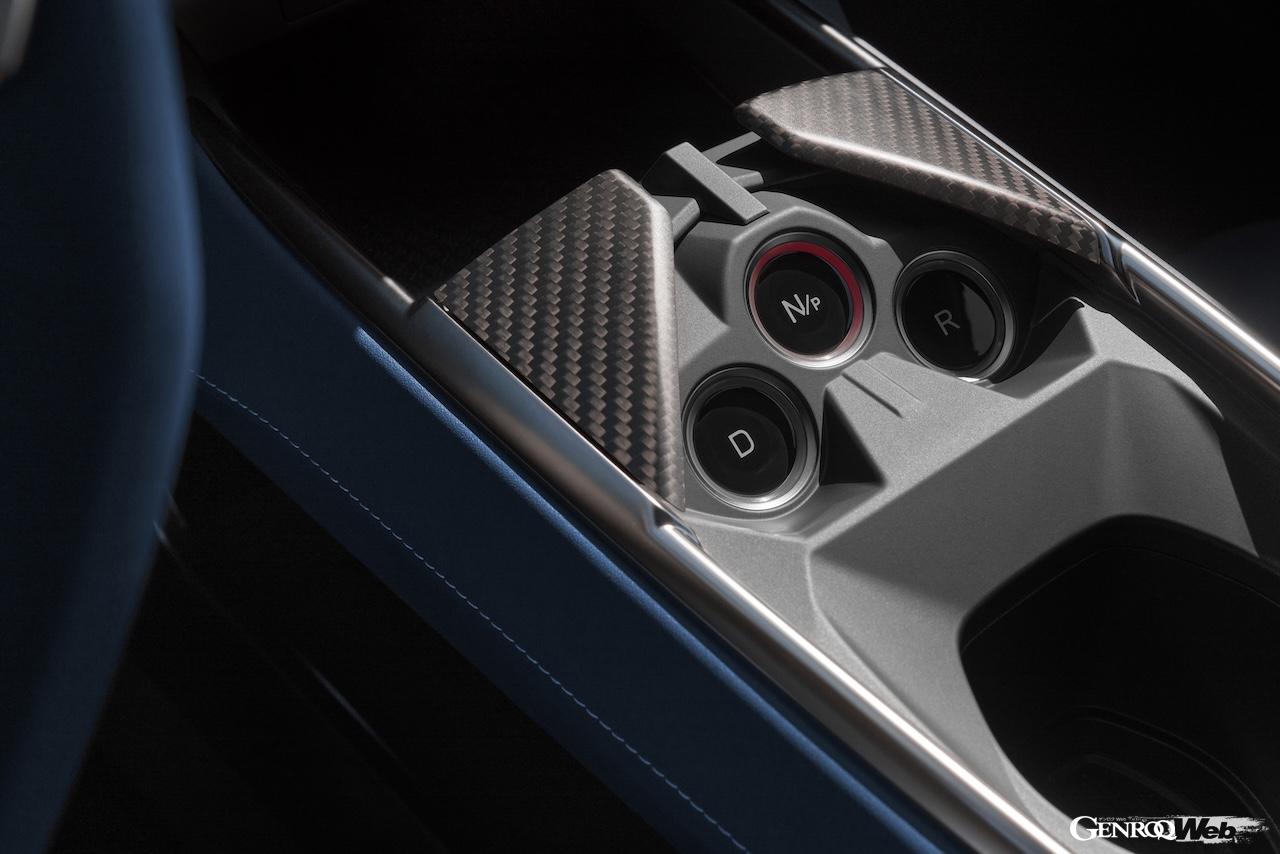 フル電動クロスオーバー「アルピーヌ A390」のインテリア。