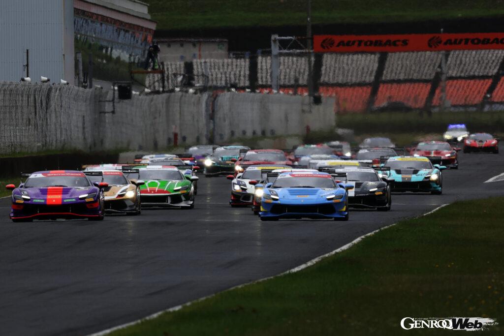 総勢20台が参加したフェラーリ・チャレンジ・ジャパン・ラウンド2。