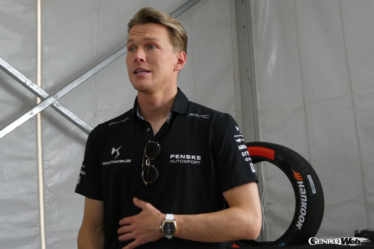 昨年の東京E-Prixの優勝ドライバー、マキシミリアン・ギュンター選手