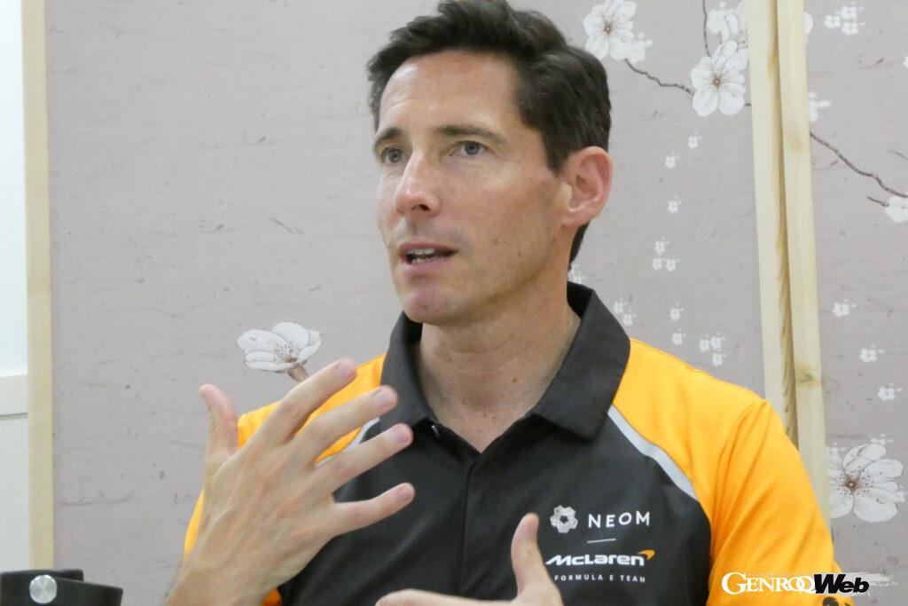 モータースポーツ・ディレクター、イアン・ジェームズ