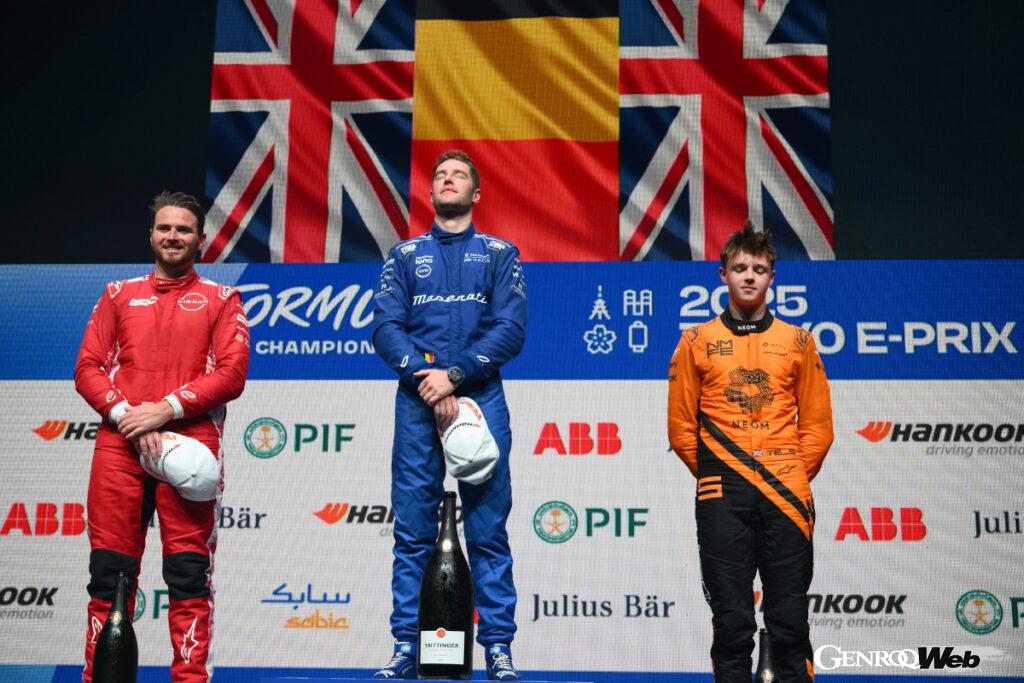 第8戦で3位に入ったテイラー・バーナード選手。