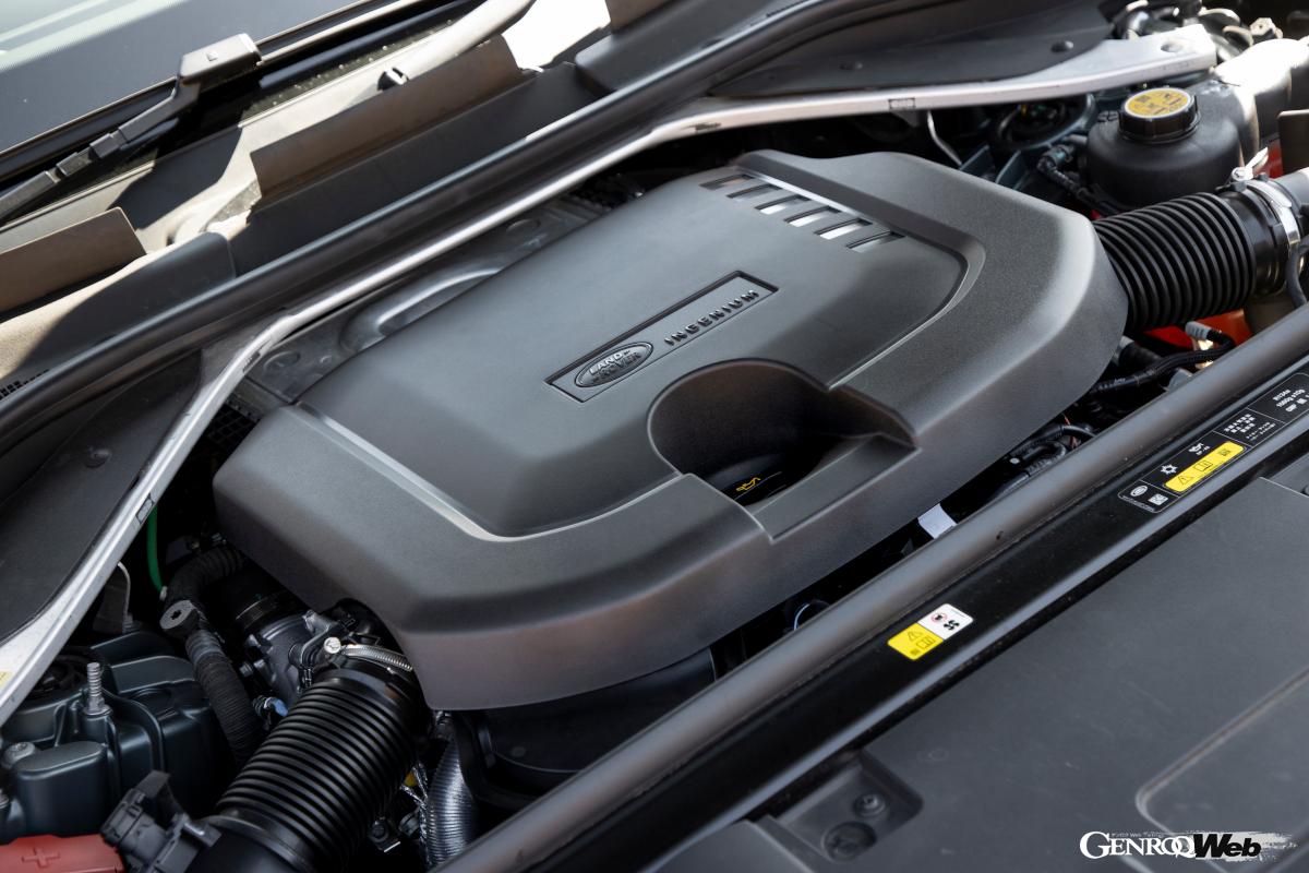 最大トルク650Nmを発揮する3.0リッター直6ディーゼルターボを搭載する。