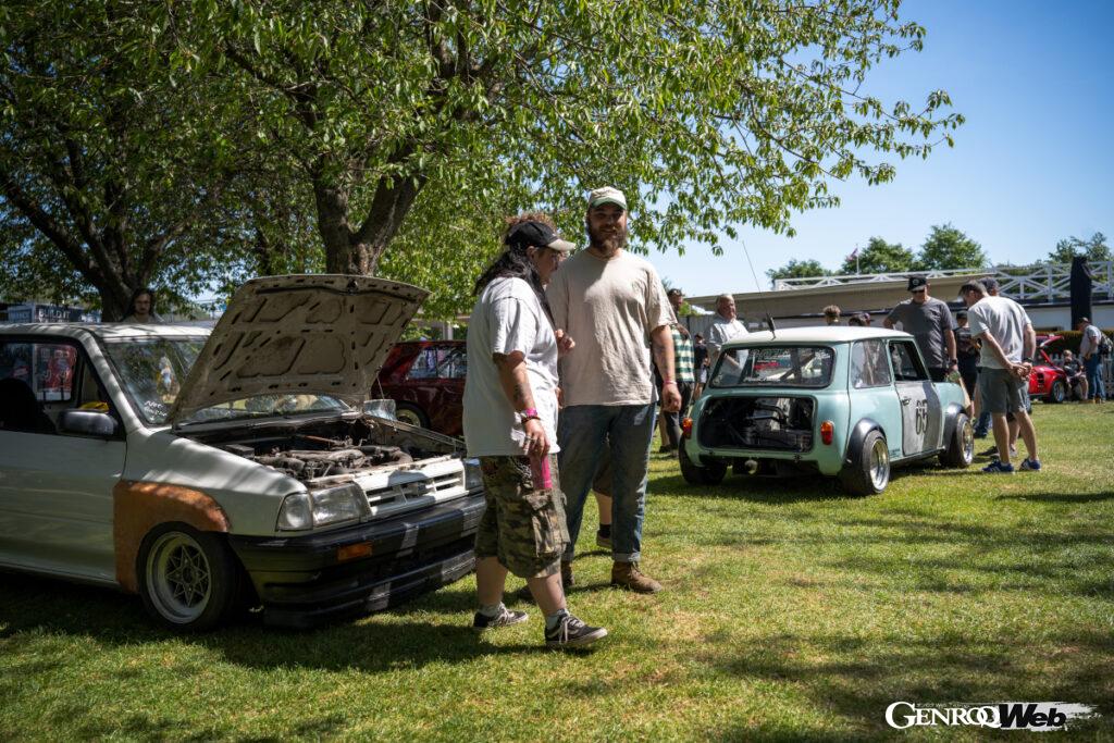 ルールは2000年以前のクルマであること。どんなクルマで来ても関係なし。