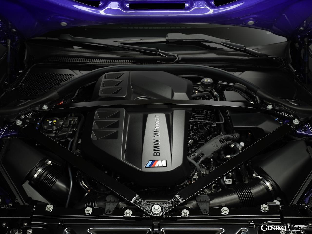 M2の最上級仕様「M2 CS」の3.0リッター直6ツインターボエンジン。