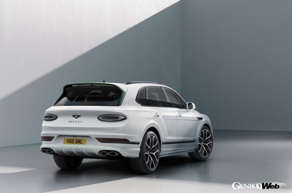 ハイパフォーマンスSUV「ベントレー ベンテイガ スピード」のエクステリア。