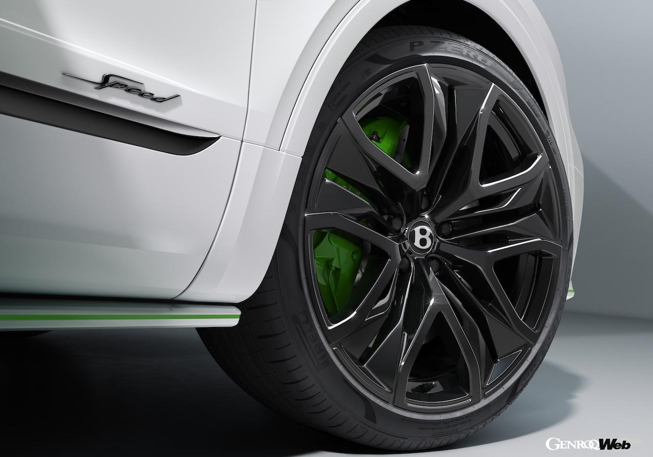 ハイパフォーマンスSUV「ベントレー ベンテイガ スピード」のエクステリア。