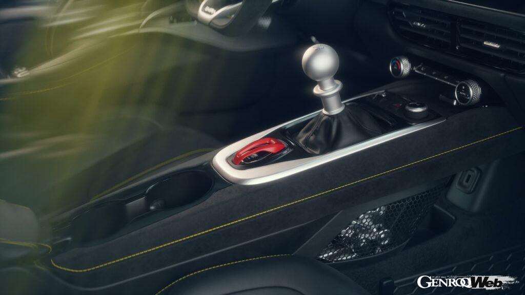 「ロータス エミーラ V6 SE」のコクピット。