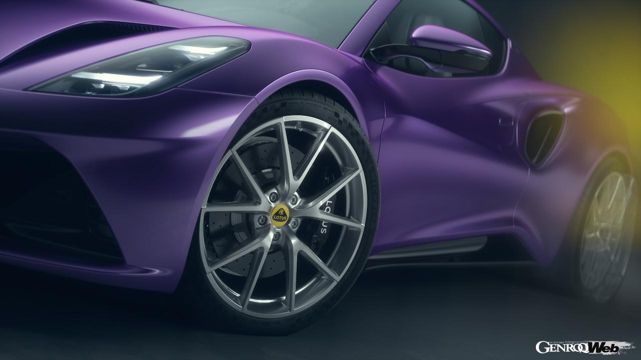 「ロータス エミーラ V6 SE」のエクステリア。