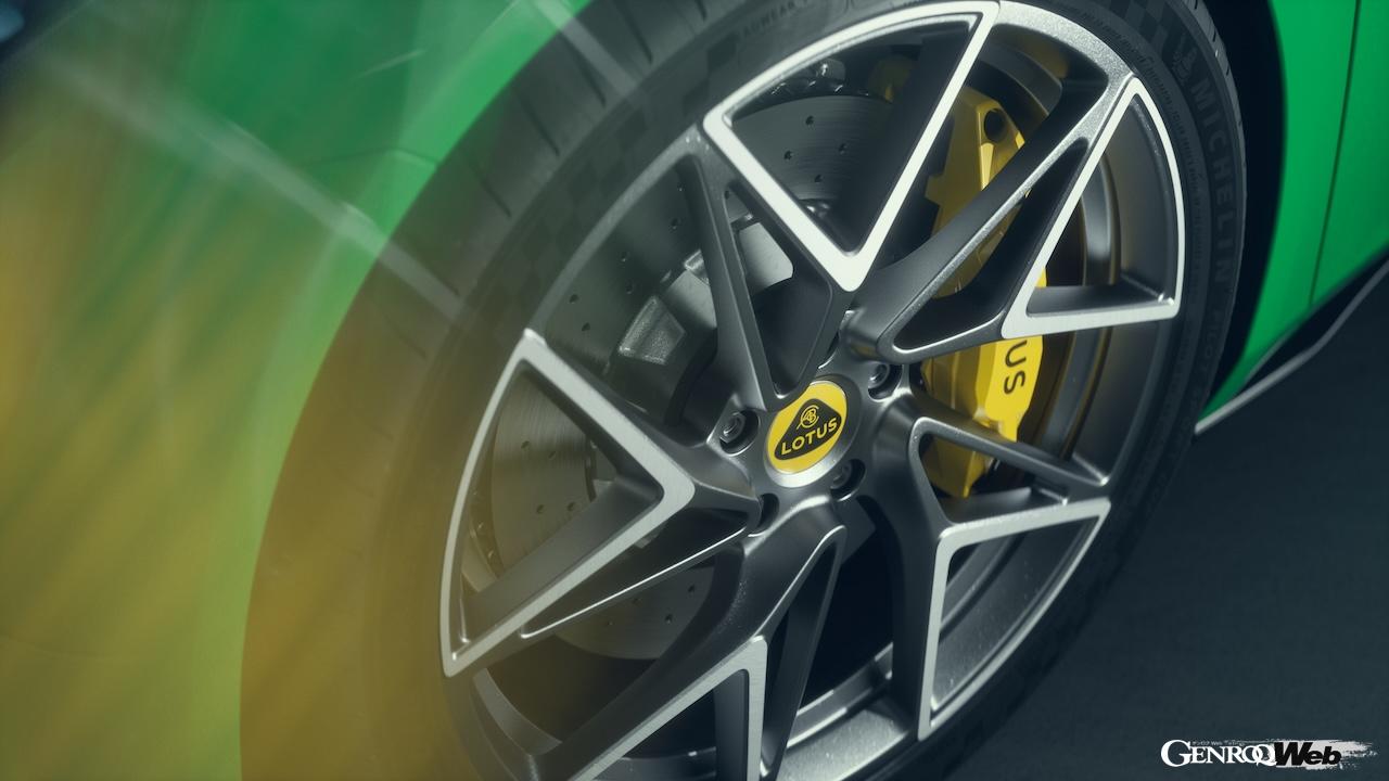 「ロータス エミーラ V6 SE」のエクステリア。