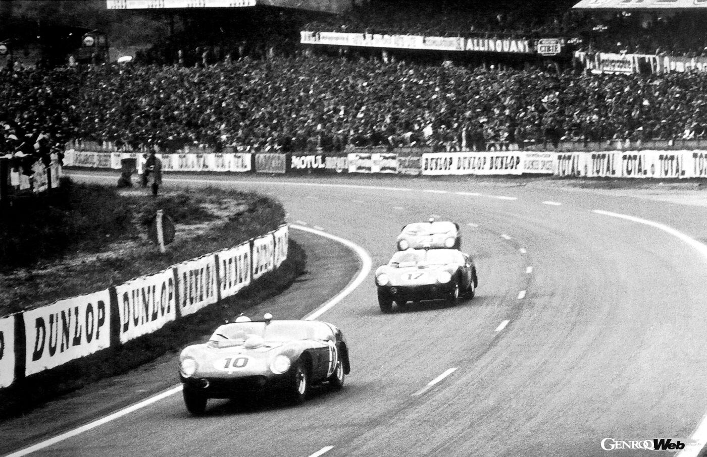 1960年代にフェラーリはル・マン24時間レース6連覇を達成。写真は1961年に総合優勝を飾った、250 テスタロッサ。