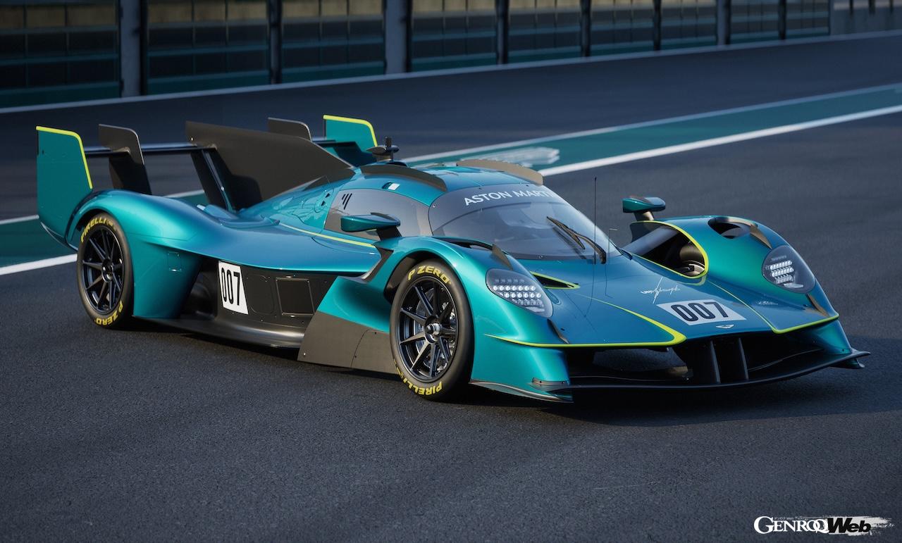 「アストンマーティン ヴァルキリー LM」のエクステリア。