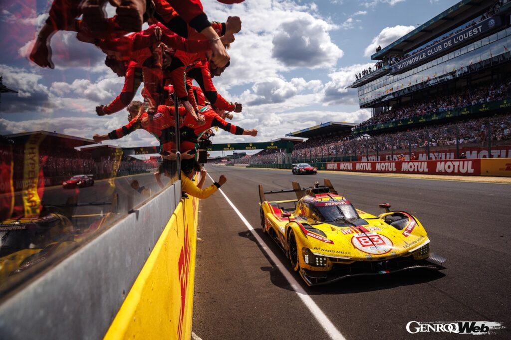 今回のレース、エースのクビサが驚異的なドライブを披露。全体の43％もラップを担当し、チームを優勝に導いた。