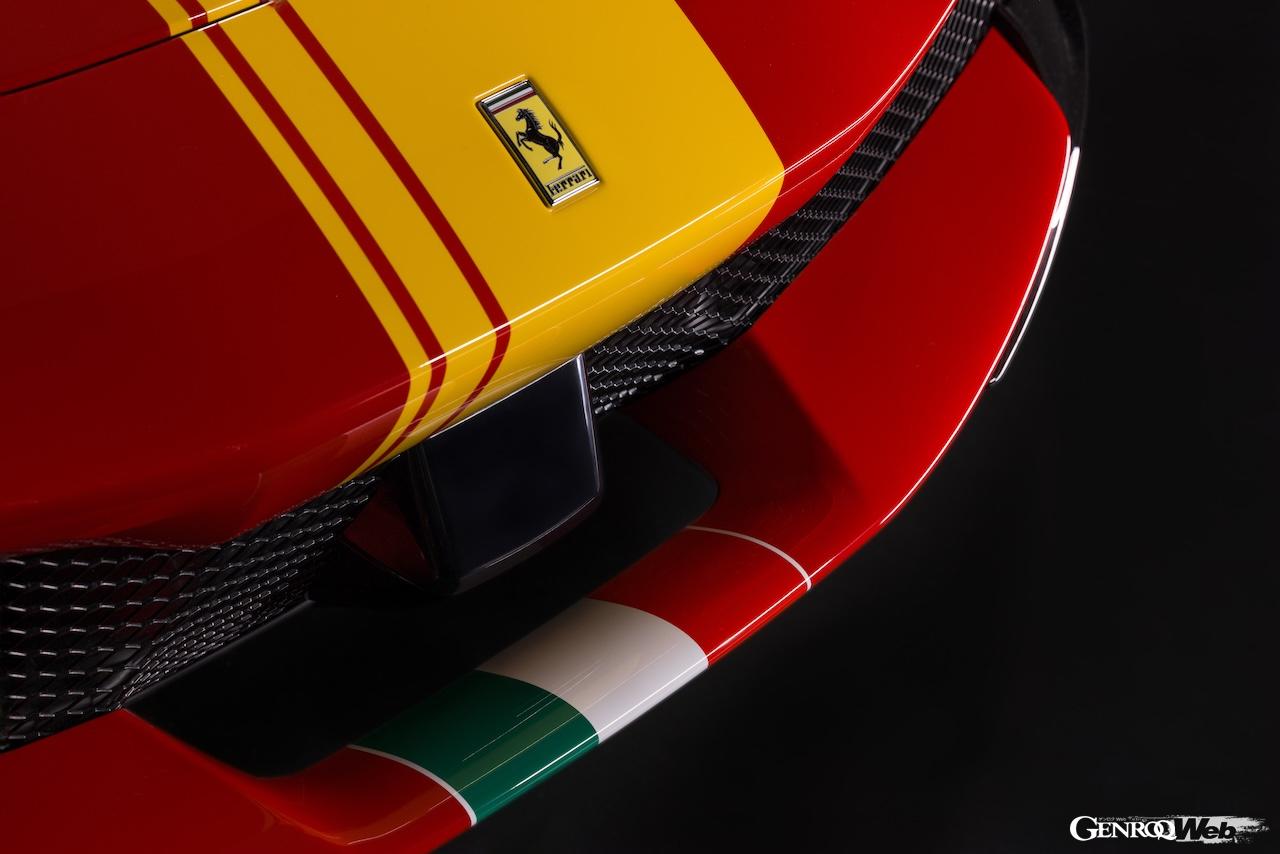 「ピロティ フェラーリ296 スペチアーレ」のエクステリア。