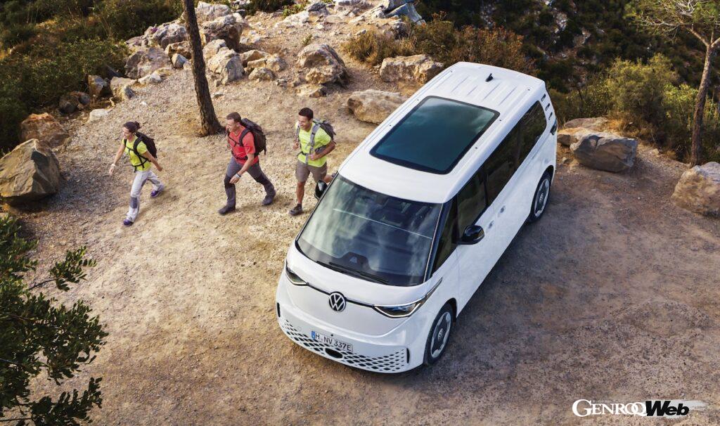 「フォルクスワーゲン ID. Buzz Pro」のエクステリア。