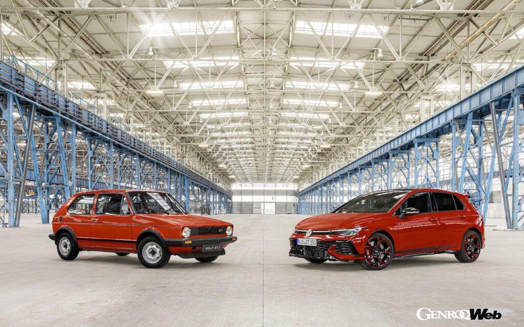 1976年、初代ゴルフに設定された「GTI」は、世代を重ねながら、世界中の市場で250万台以上が販売されてきた。