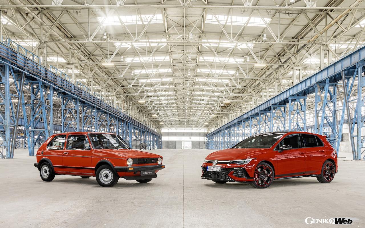 1976年、初代ゴルフに設定された「GTI」は、世代を重ねながら、世界中の市場で250万台以上が販売されてきた。