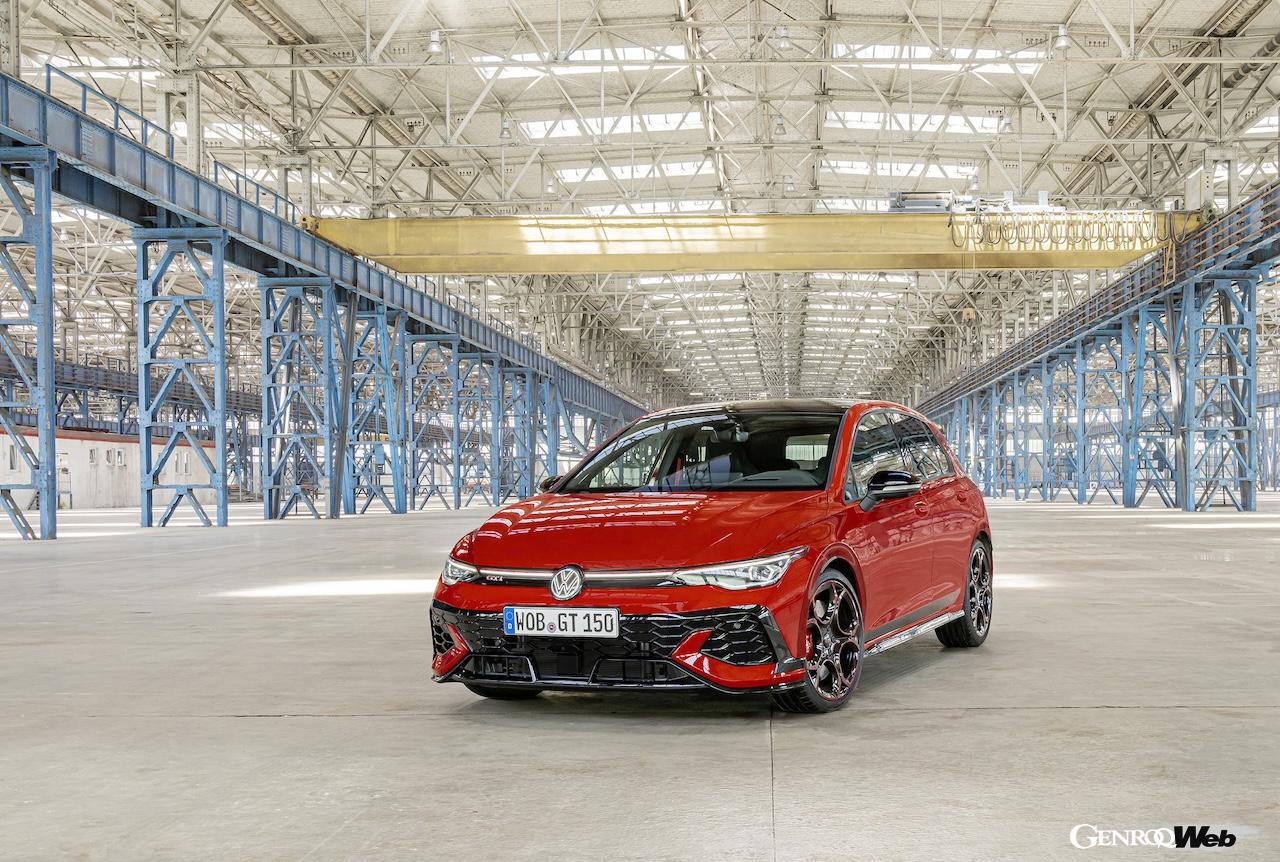 「フォルクスワーゲン ゴルフ GTI エディション 50」のエクステリア。