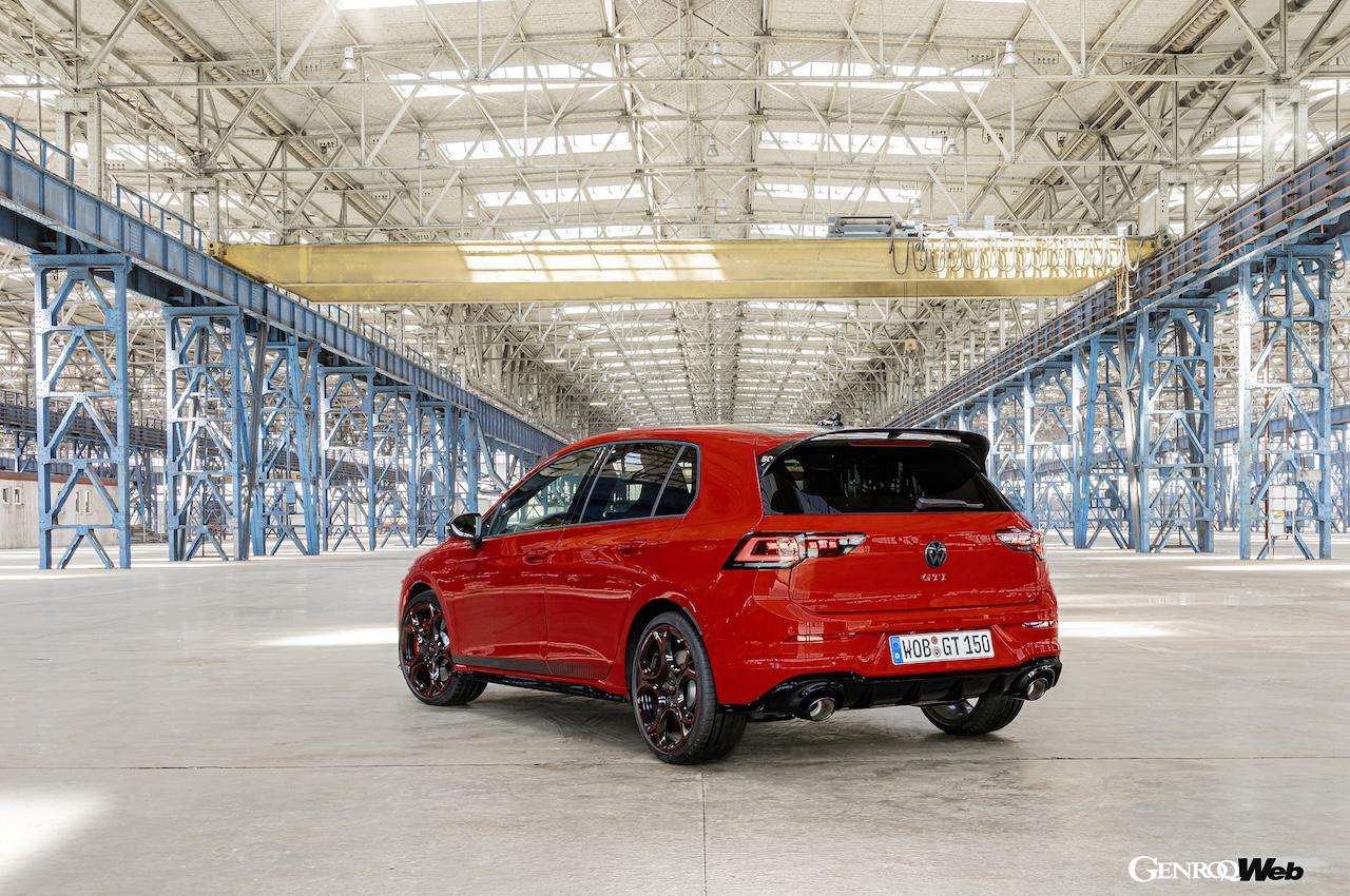 「フォルクスワーゲン ゴルフ GTI エディション 50」のエクステリア。