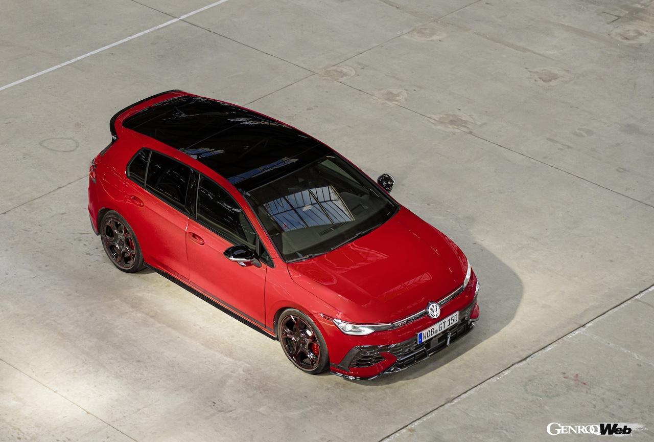 「フォルクスワーゲン ゴルフ GTI エディション 50」のエクステリア。