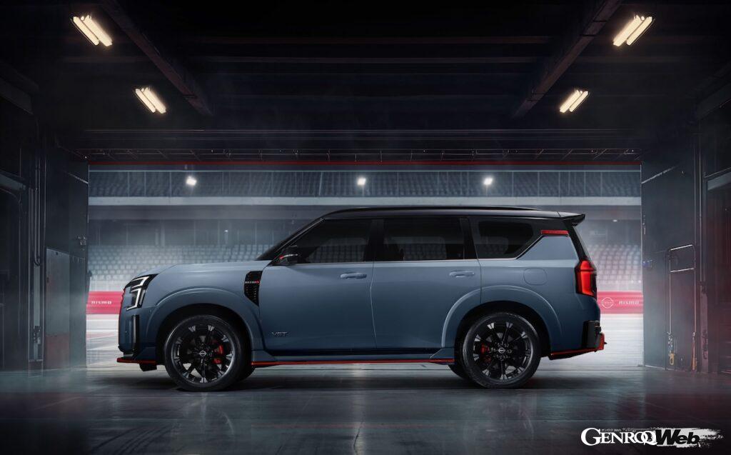 「日産 パトロール NISMO」のエクステリア。