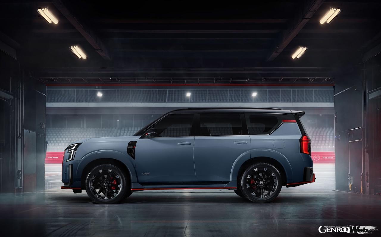 「日産 パトロール NISMO」のエクステリア。