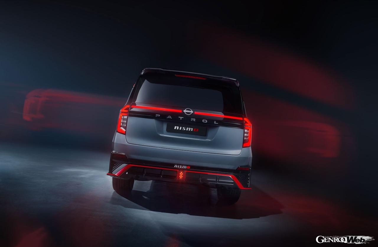 「日産 パトロール NISMO」のエクステリア。