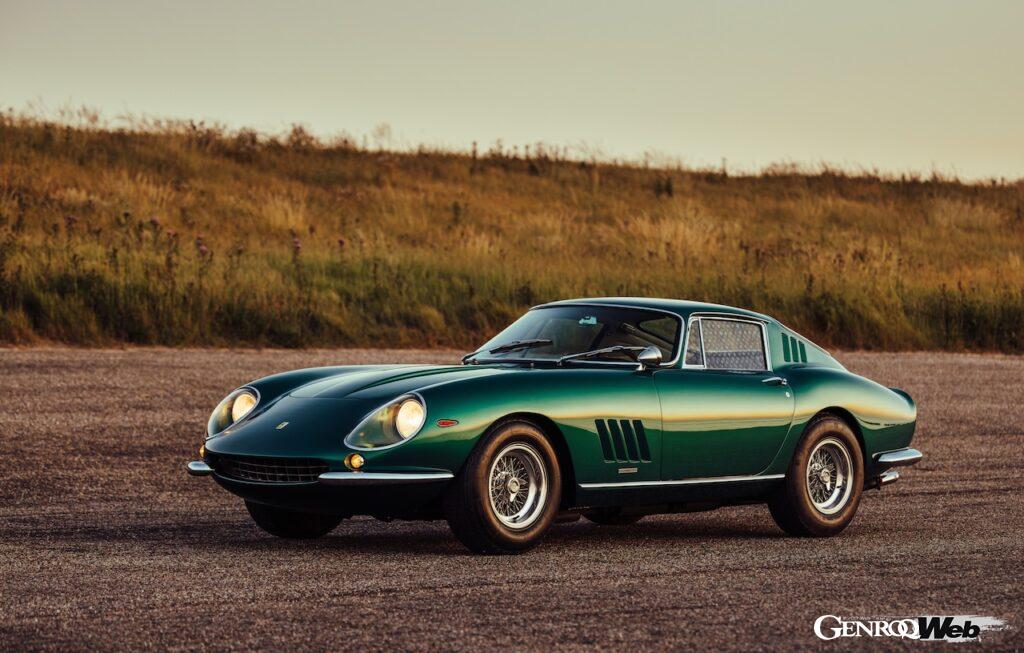 ザウテ・コンクール・オークションに出品される、1967年製「フェラーリ 275 GTB/4」。