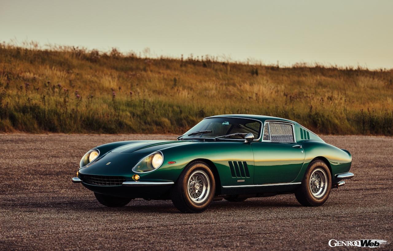ザウテ・コンクール・オークションに出品される、1967年製「フェラーリ 275 GTB/4」。