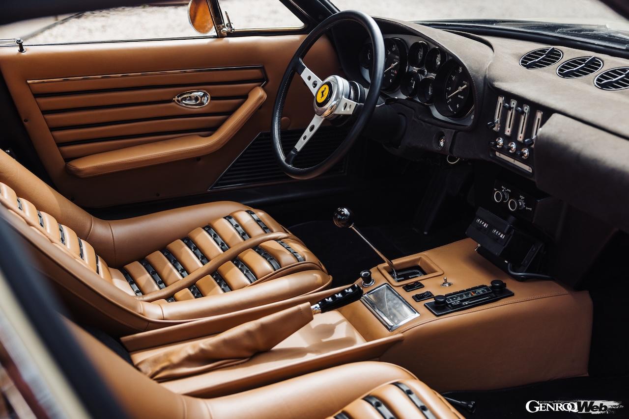 ザウテ・コンクール・オークションに出品される、1970年製「フェラーリ 365 GTB/4 デイトナ」。