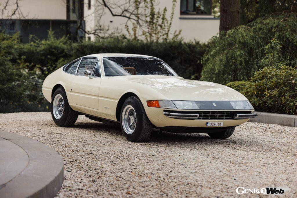 ザウテ・コンクール・オークションに出品される、1970年製「フェラーリ 365 GTB/4 デイトナ」。