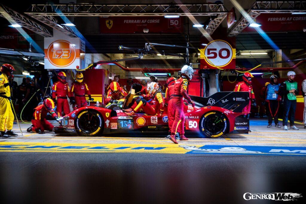 ル・マン24時間レースのスターティンググリッドを決めるハイパーポールが、6月12日に行われ、3台のフェラーリ 499Pが進出を果たした。