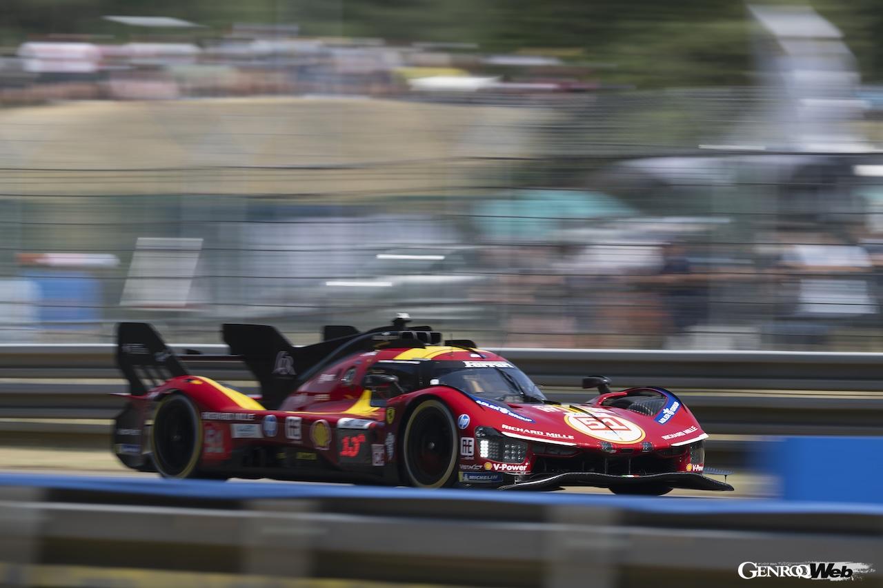ル・マン24時間レースのスターティンググリッドを決めるハイパーポールが、6月12日に行われ、3台のフェラーリ 499Pが進出を果たした。