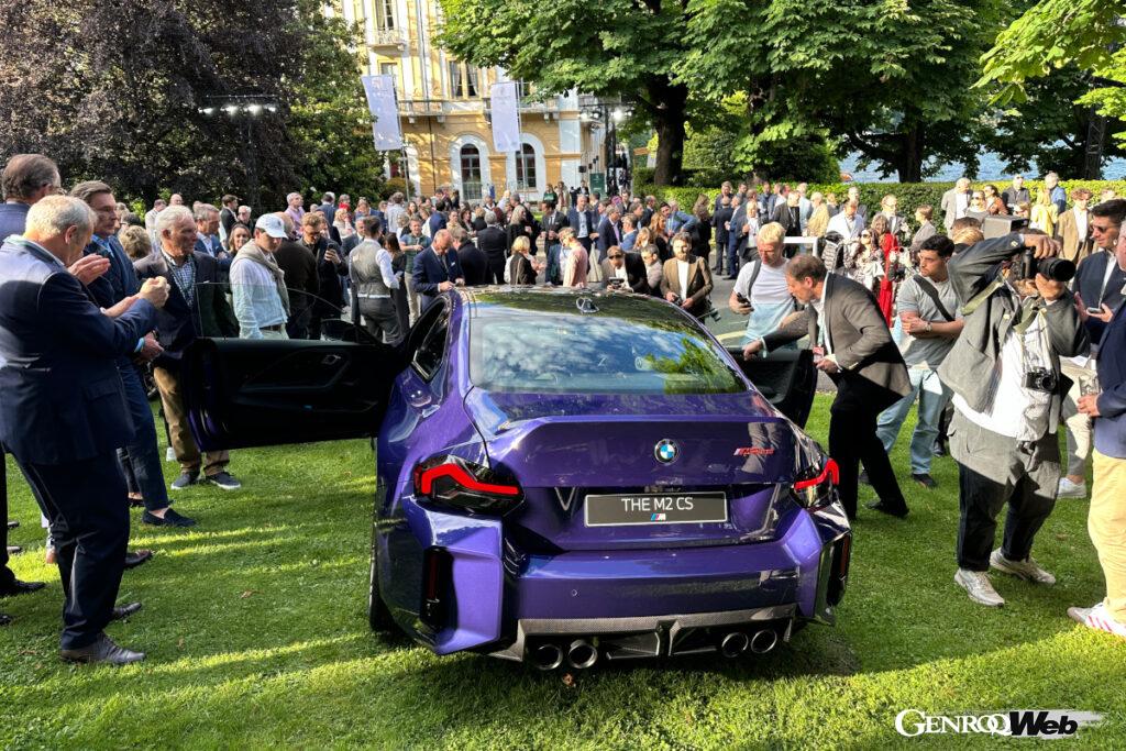 「BMW M2 CS」もワールドプレミアされた。