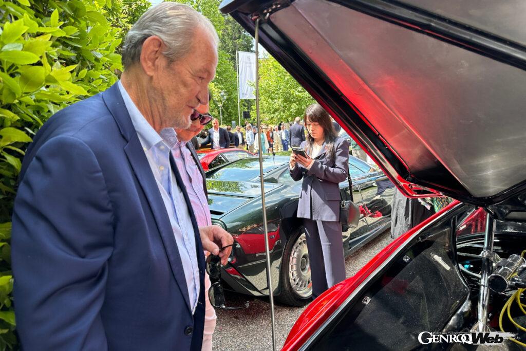 元ランボルギーニのテストドライバー、ヴァレンティノ・バルボーニ。