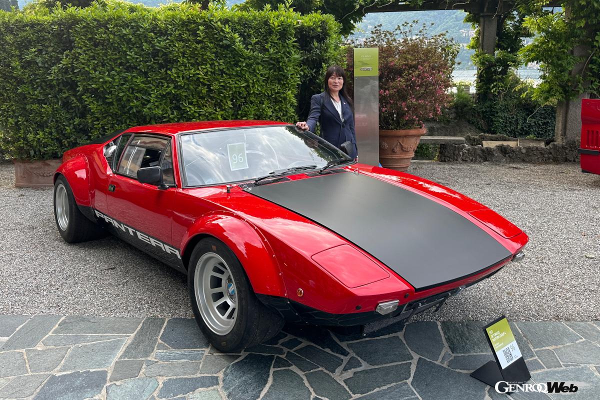 今回のエントリー車両「デ・トマソ パンテーラ Gr.4」。