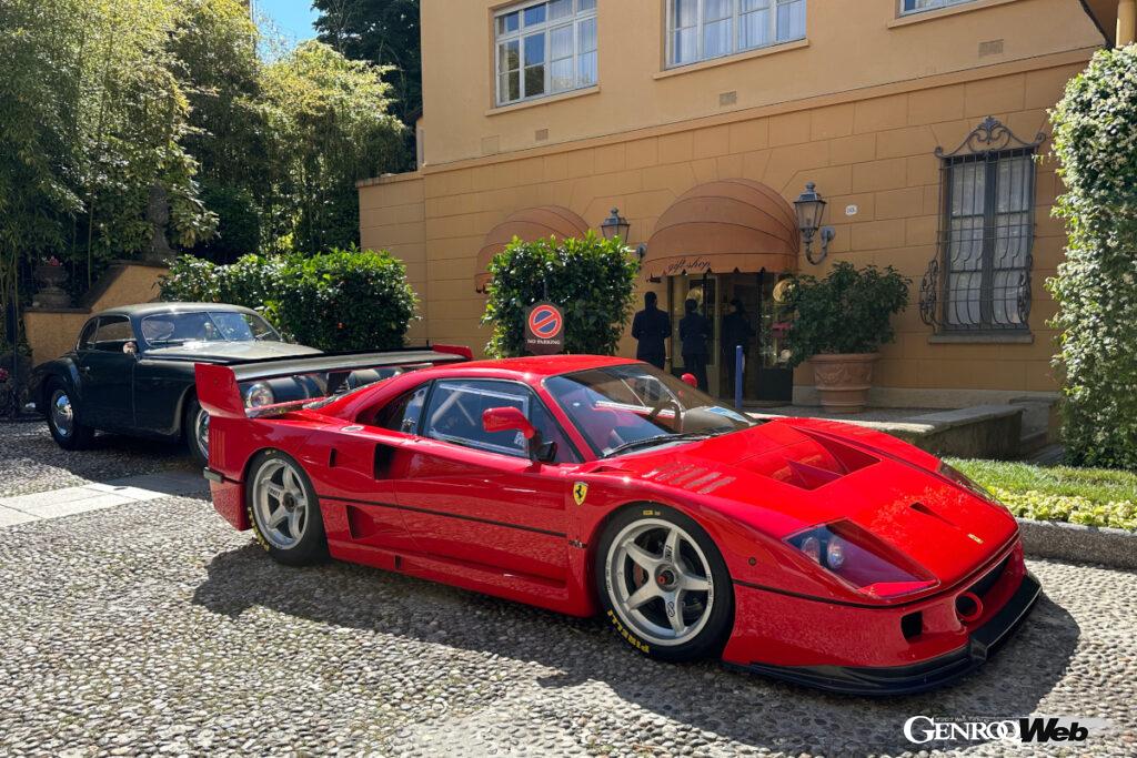 ネオクラシックの「フェラーリ F40 GTE」。