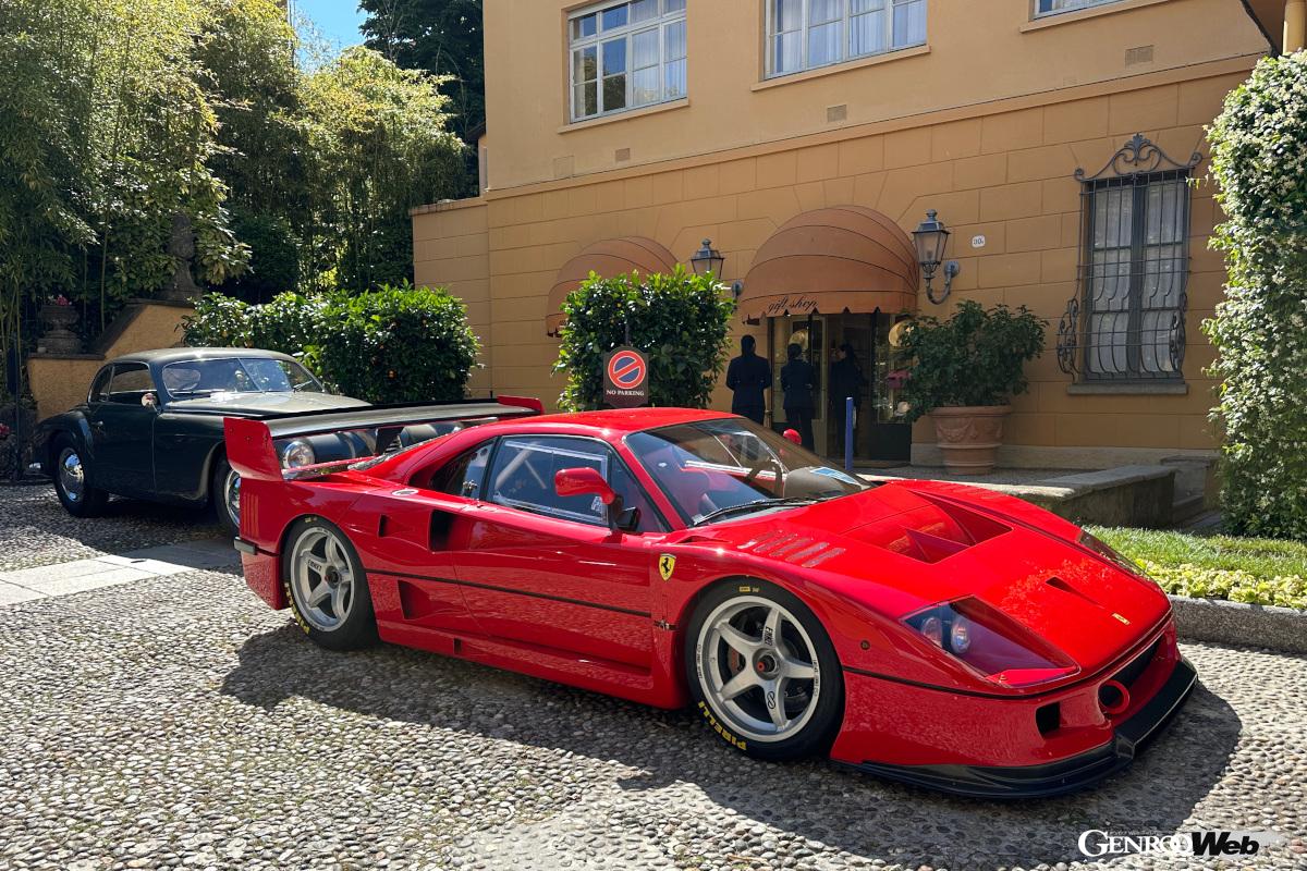 ネオクラシックの「フェラーリ F40 GTE」。